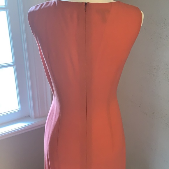Escada peach sheath dress - Picture 3 of 3